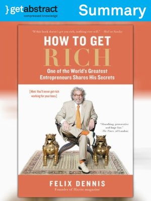cover image of How to Get Rich (Summary)